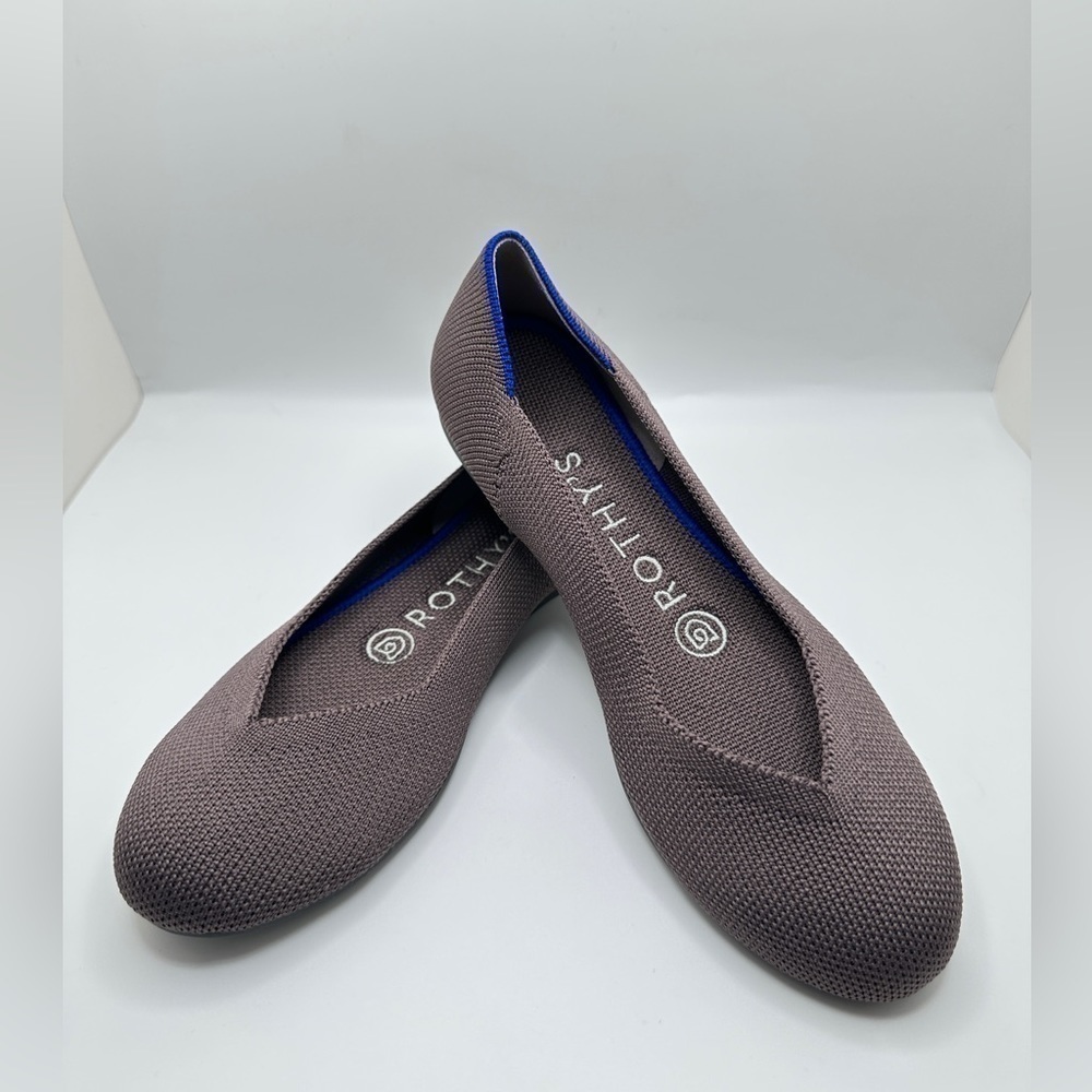 NEW Rothy’s The Flat Round Toe Ballet Flats in Mink Women’s Sz 5